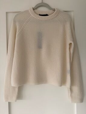 Jenni Kayne Cashmere Fisherman Sweater- Size Small (new with tags). New Season